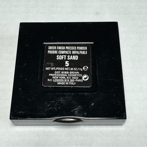 Bobbi Brown Sheer Finish Pressed Powder 5 Soft Sand 0.38oz Medium Beige Makeup - Picture 4 of 8